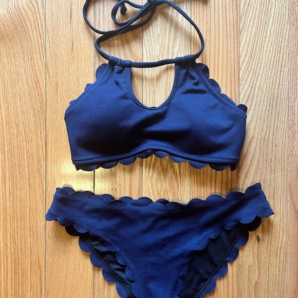 Navy Blue Cupshe Swim Suit - Picture 6 of 6